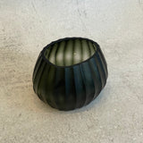 "Aura" Glass Vase - Moss - Small