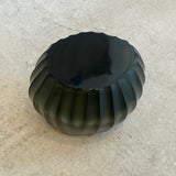 "Aura" Glass Vase - Moss - Small