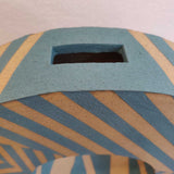 "Dazzle" Vase in Blue - Large - May 2023