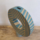 "Dazzle" Vase in Blue - Large - May 2023