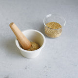 "Taku" Mortar & Pestles - Ceramic & Wood
