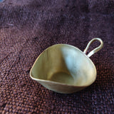 “Drop” Brass Serving Bowl/Condiment Pourer