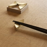 Chopstick Rests in Solid Brass