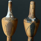 Vintage Kokeshi #020 - "Trappist Monks" by Mogura