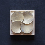 Chopstick Rests in Solid Brass