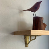 Shelf Brackets in Solid Brass