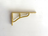 Shelf Brackets in Solid Brass
