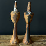 Vintage Kokeshi #020 - "Trappist Monks" by Mogura