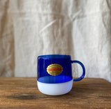 Two-Tone Glass Mugs