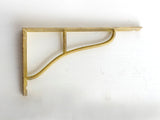 Shelf Brackets in Solid Brass
