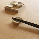 Chopstick Rests in Solid Brass