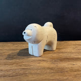 Japanese Carved Wooden Dog - Chow