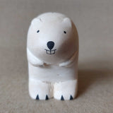 Japanese Carved Wooden Beaver