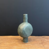 Small Green Pedestal "Pod" Vase - 2022