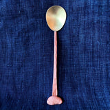 Brass & Copper "Bean" Spoon