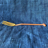 Brass & Copper "Bean" Forks