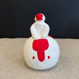 Japanese Ceramic Snow Monkey Rattles
