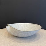 Japanese Round Ceramic Dish by Shino Takada