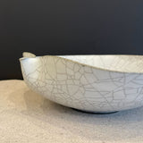 Japanese Round Ceramic Dish by Shino Takada