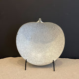 Japanese Round Ceramic Dish by Shino Takada