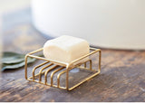 Soap Dishes in Brass/Black