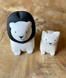 Japanese Carved Wooden Animal Pairs