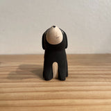 Japanese Carved Wooden Dog - Beagle
