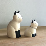 Japanese Carved Wooden Animal Pairs