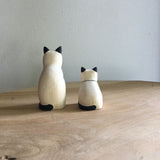 Japanese Carved Wooden Animal Pairs