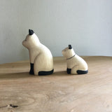 Japanese Carved Wooden Animal Pairs
