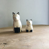 Japanese Carved Wooden Animal Pairs
