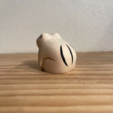Japanese Carved Wooden Frog