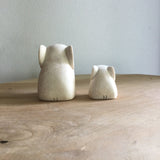 Japanese Carved Wooden Animal Pairs