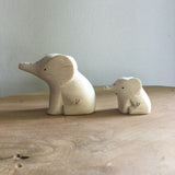Japanese Carved Wooden Animal Pairs