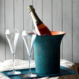 Japanese Oxidised Copper Ice Bucket