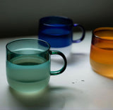 Two-Tone Glass Mugs