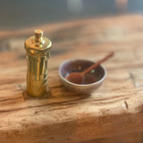 Greek Pepper Grinder (Brass)
