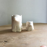 Japanese Carved Wooden Animal Pairs