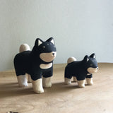 Japanese Carved Wooden Animal Pairs