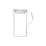 "Cast" Glass Water Jug
