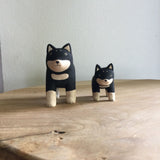 Japanese Carved Wooden Animal Pairs