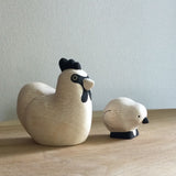 Japanese Carved Wooden Animal Pairs
