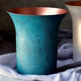 Japanese Oxidised Copper Ice Bucket