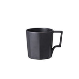 "Oct" Black Porcelain Mug