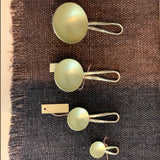Brass Loop-Handled Measuring Spoons