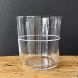 Hand Engraved "Seine" Glasses