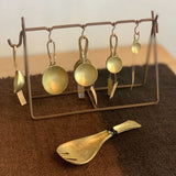 Brass Loop-Handled Measuring Spoons