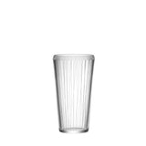 Striped Hand Engraved Crystal Glasses