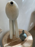 Small Green Pedestal "Pod" Vase - 2022
