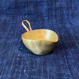 “Drop” Brass Serving Bowl/Condiment Pourer